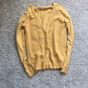 Mustard cardigan